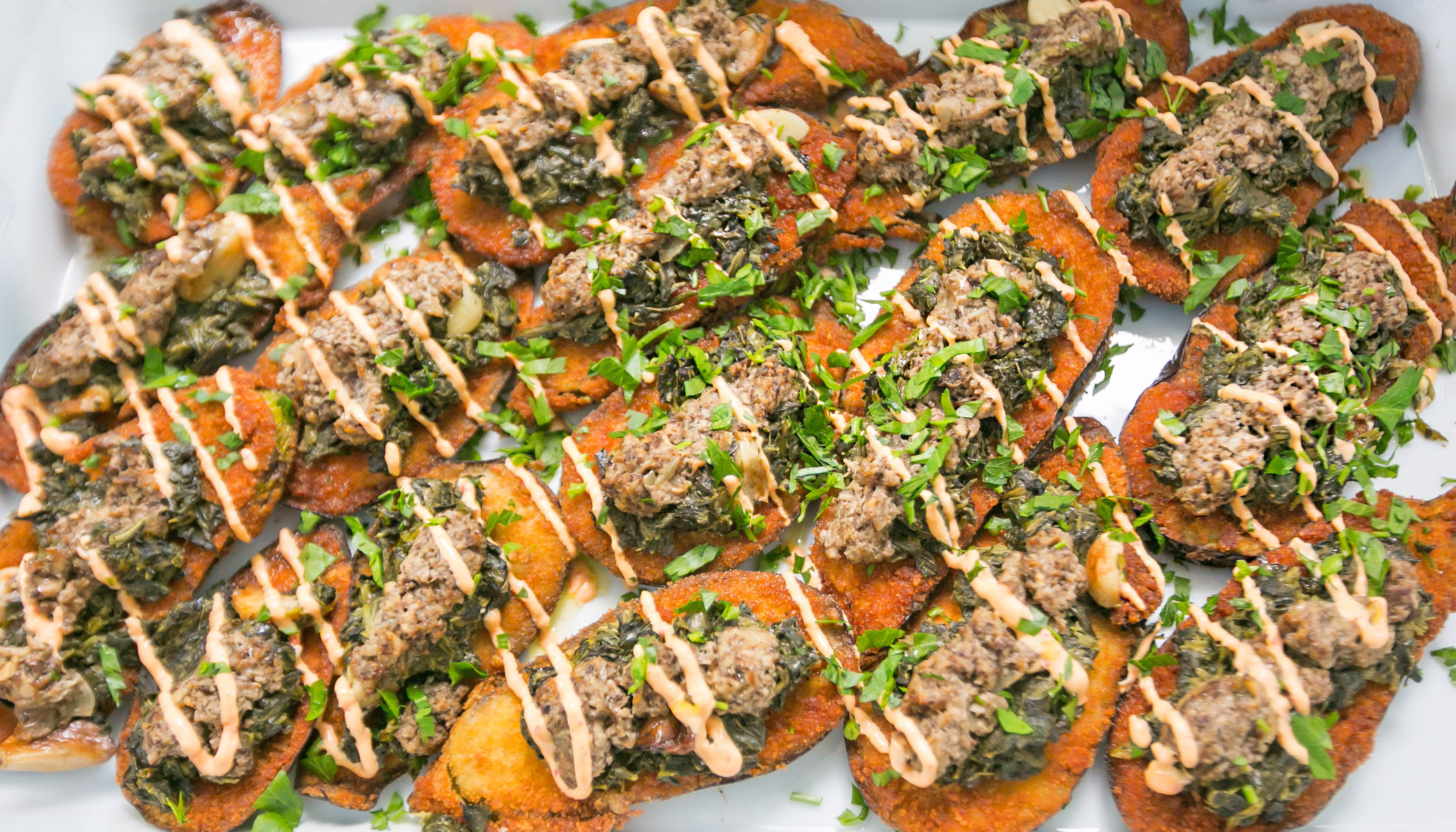 Family Style Buffet - Zucchini - Catering Wedding Planner - Fairfield