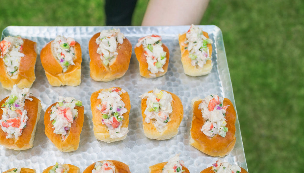 Lobster Rolls Passed Hors d Oeuvres Fairfield County Caterer